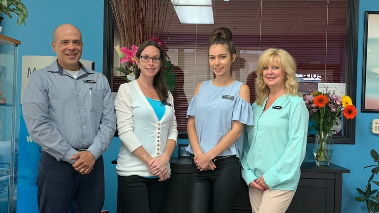 The staff of Mt. Hood Hearing Aid Center